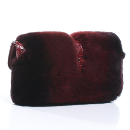 Gucci Mink Fur Wristlet Red 3 of 8