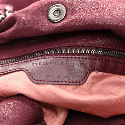 Stella McCartney Shaggy Deer Falabella Fold Over Tote Plum 6 of 10
