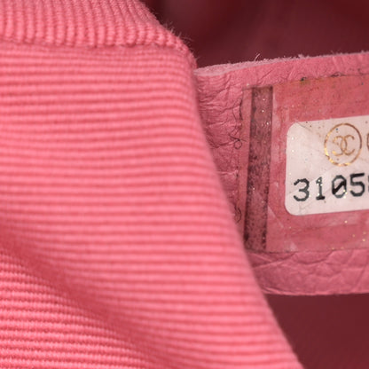 Chanel Lambskin Resin Quilted Mini Rectangular Pearl Samba Flap Pink 7 of 12