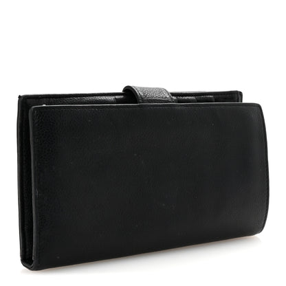 Chanel Caviar Timeless CC French Wallet Black 3 of 7