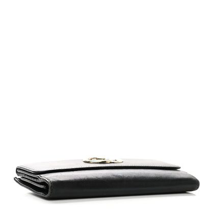 Gucci Calfskin Britt Continental Wallet Black 4 of 10