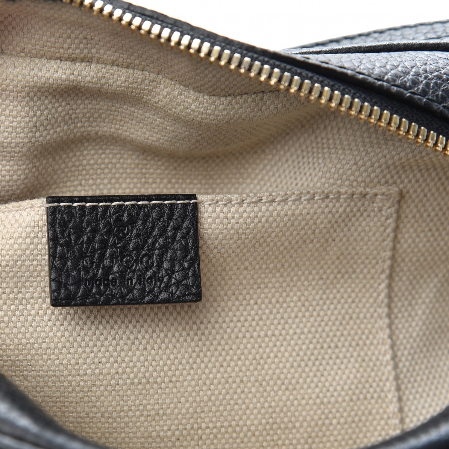 Gucci Pebbled Calfskin Small Soho Disco Bag Black 6 of 10