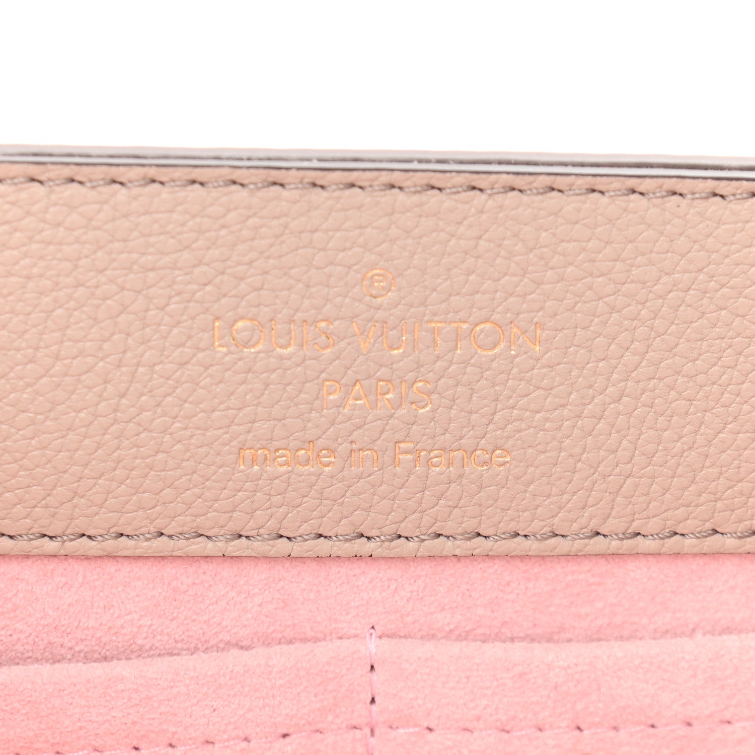 Louis Vuitton Soft Calfskin Lockme Ever MM Greige 6 of 10