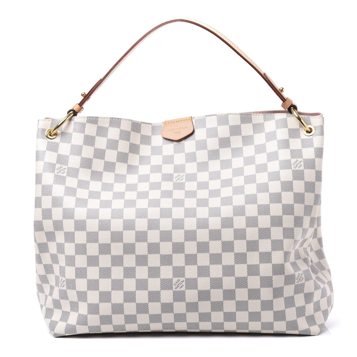 Damier Azur Graceful MM Rose Ballerine
