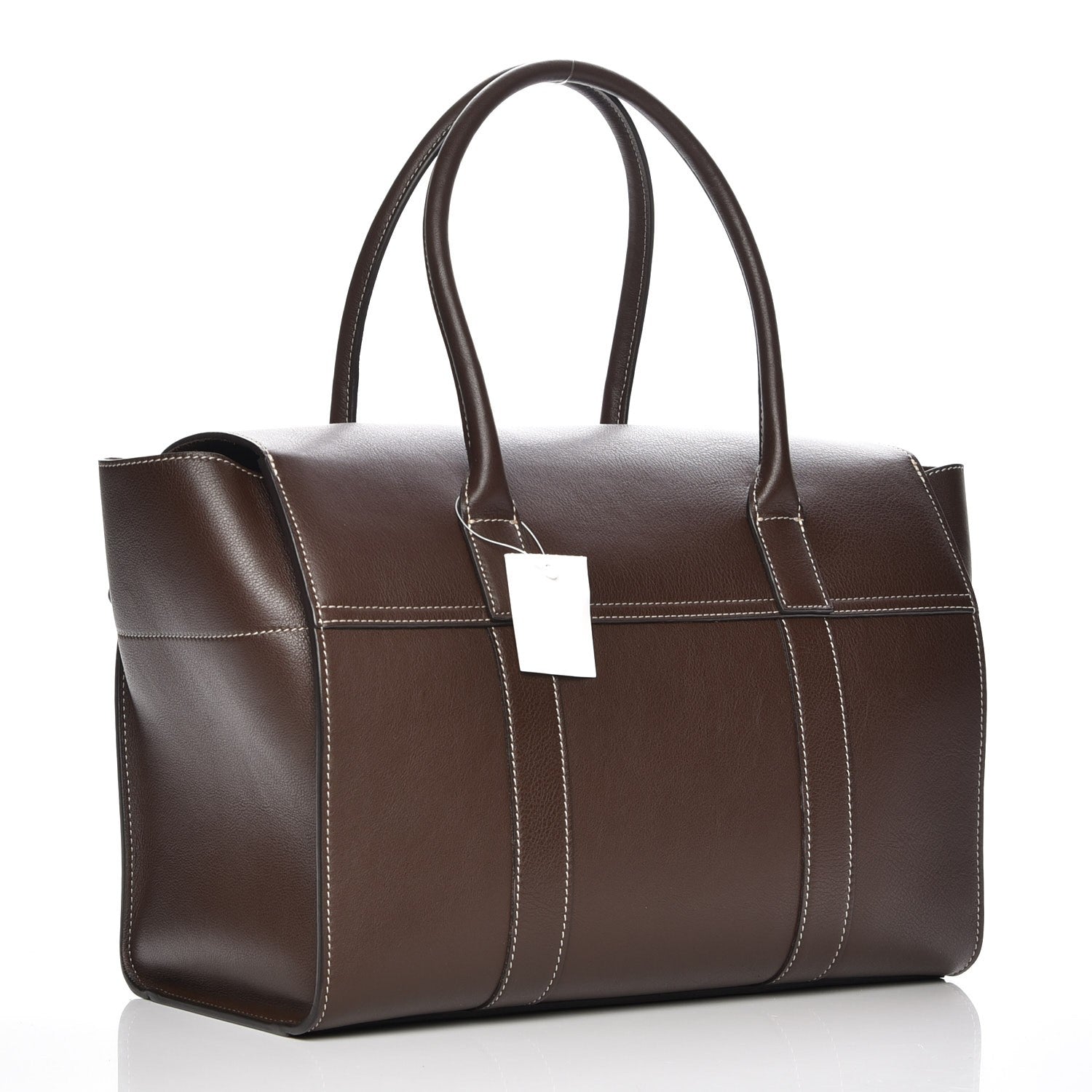 Mulberry Silky Calfskin New Bayswater Chocolate 3 of 6