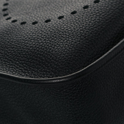 Hermes Taurillon Clemence Evelyne III GM Black 9 of 12