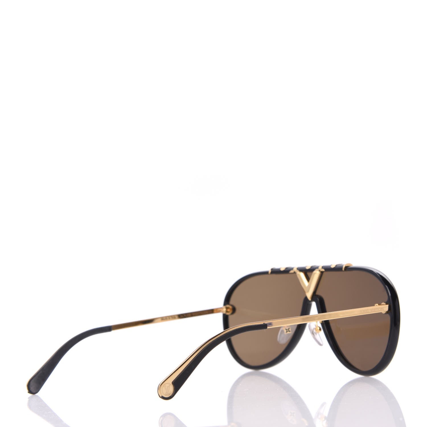 Louis Vuitton Acetate Mascot Sunglasses Z1059W Black 4 of 7