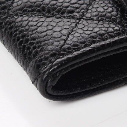 Chanel Caviar Quilted Flap Card Holder Black 6 of 11