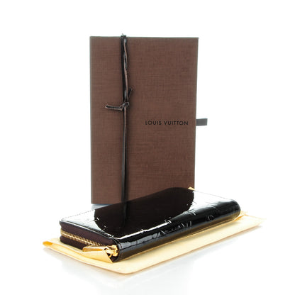 Louis Vuitton Vernis Zippy Wallet Amarante 4 of 7