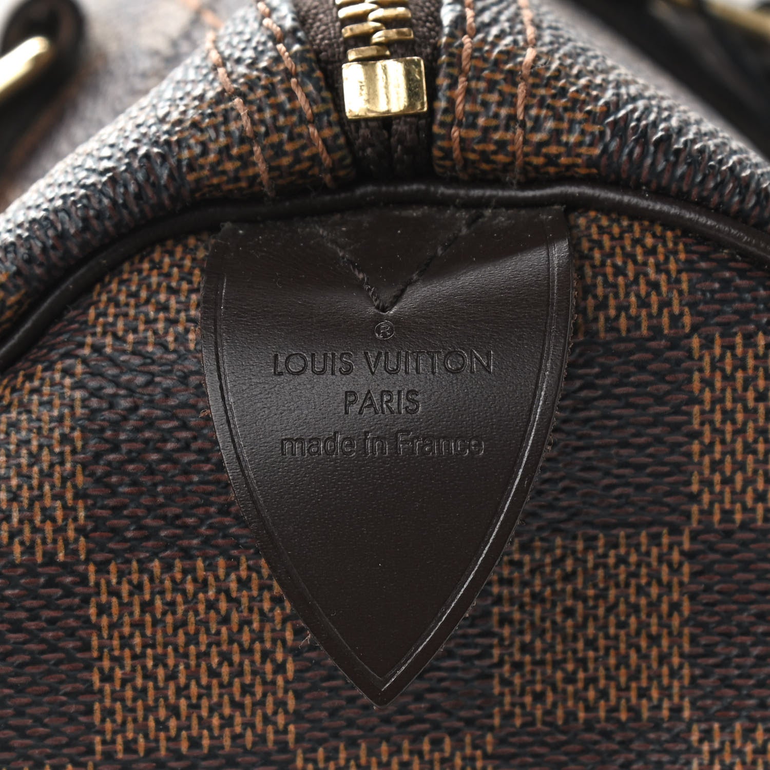 Louis Vuitton Damier Ebene Speedy 30 6 of 9