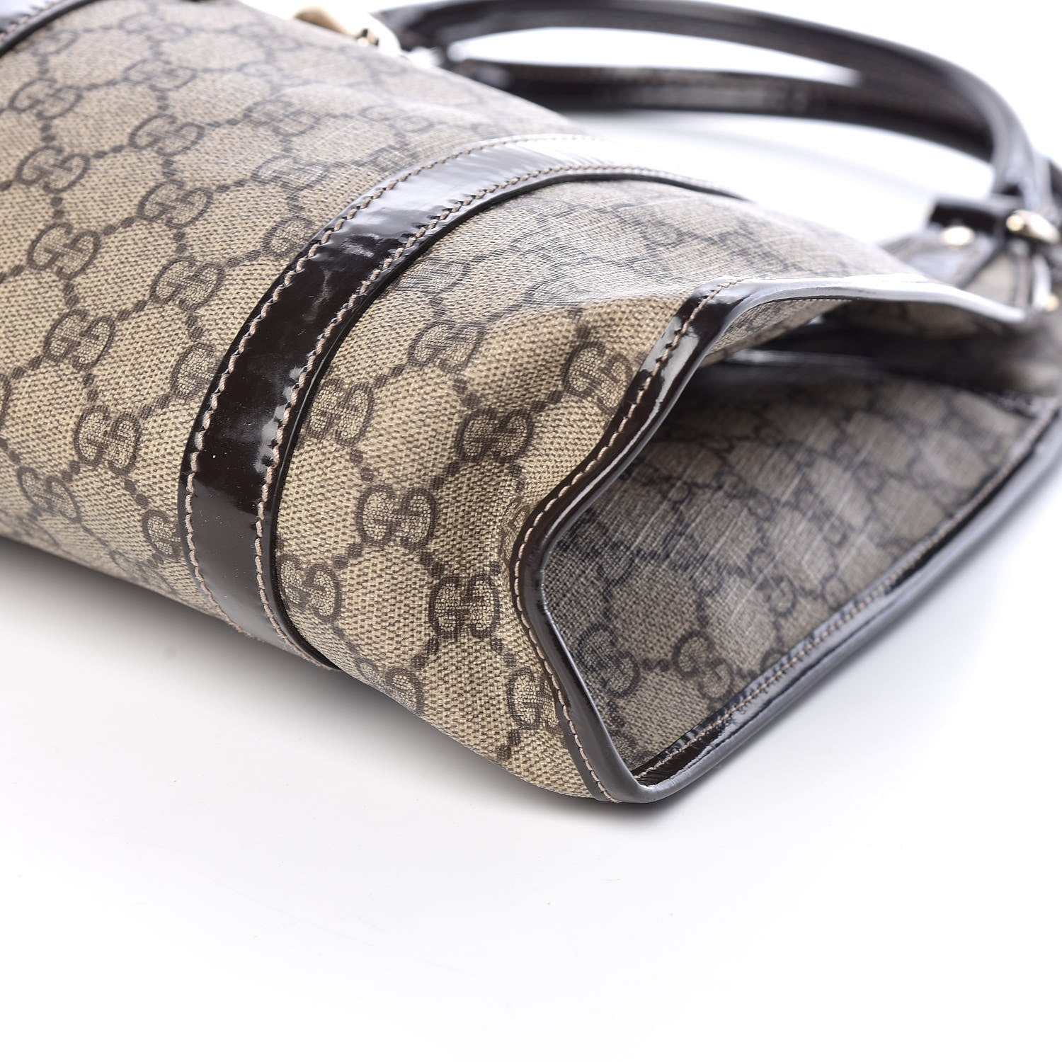 Gucci GG Plus Monogram Medium Joy Shoulder Bag Dark Brown 6 of 11