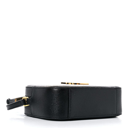 Saint Laurent Grain De Poudre Small Classic Monogram Camera Bag Black 4 of 8