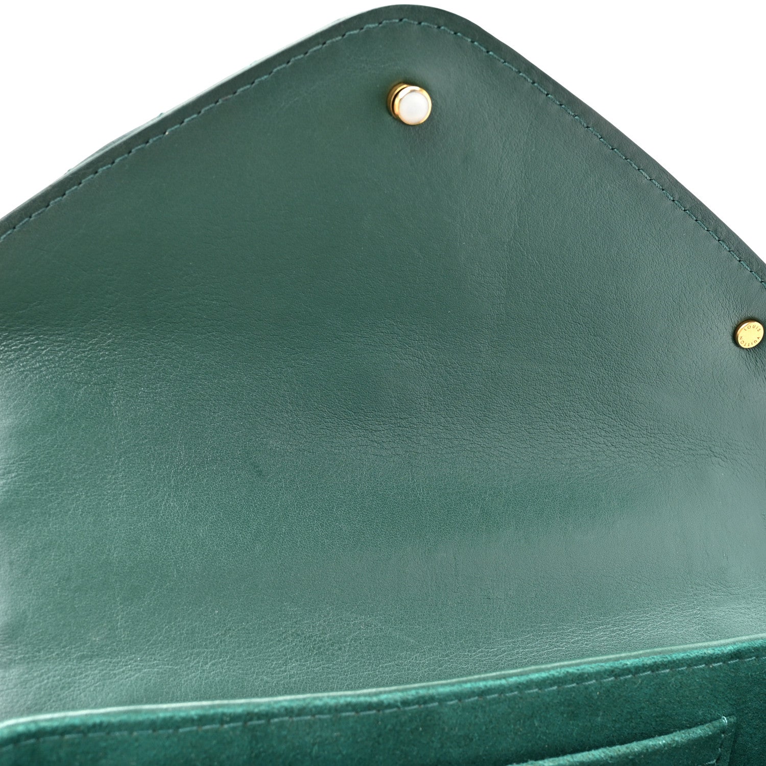Louis Vuitton Calfskin New Wave Chain PM Emerald 10 of 15
