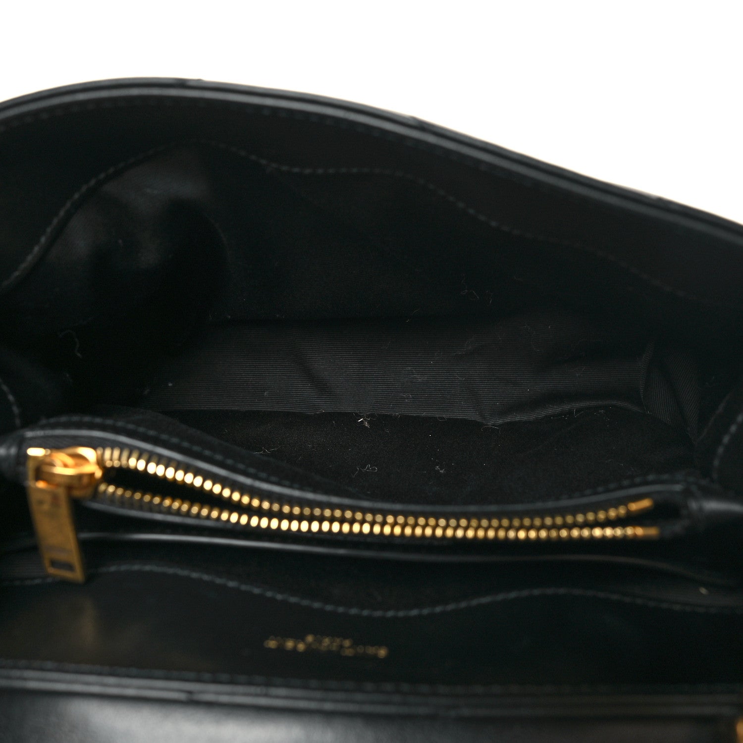 Saint Laurent Calfskin Y Quilted Monogram Small Loulou Chain Satchel Black 5 of 12
