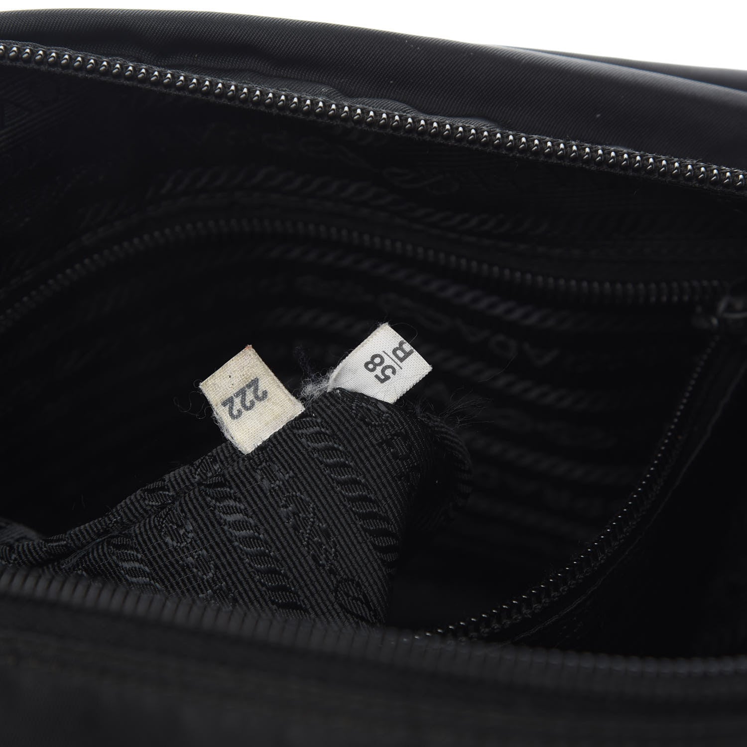 Prada Tessuto Nylon Vela Messenger Bag Black 7 of 10