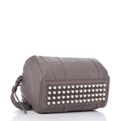 Alexander Wang Pebbled Lambskin Rockie Mink Silver Hardware 4 of 8