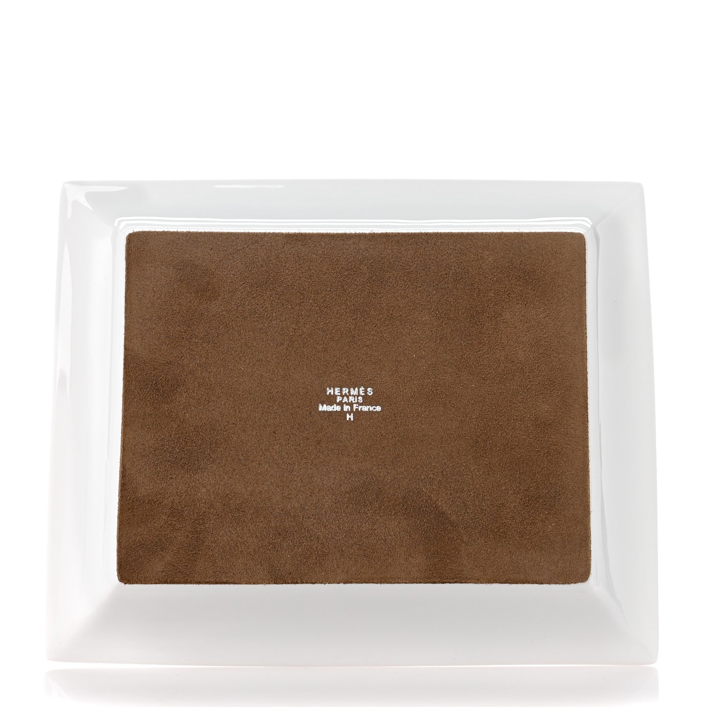 Porcelain Pegase Change Tray White