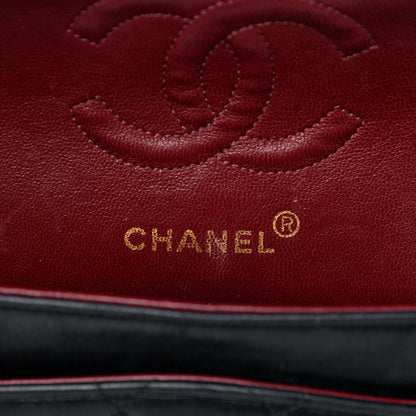 Chanel Lambskin Quilted Small Double Flap Black 6 of 25