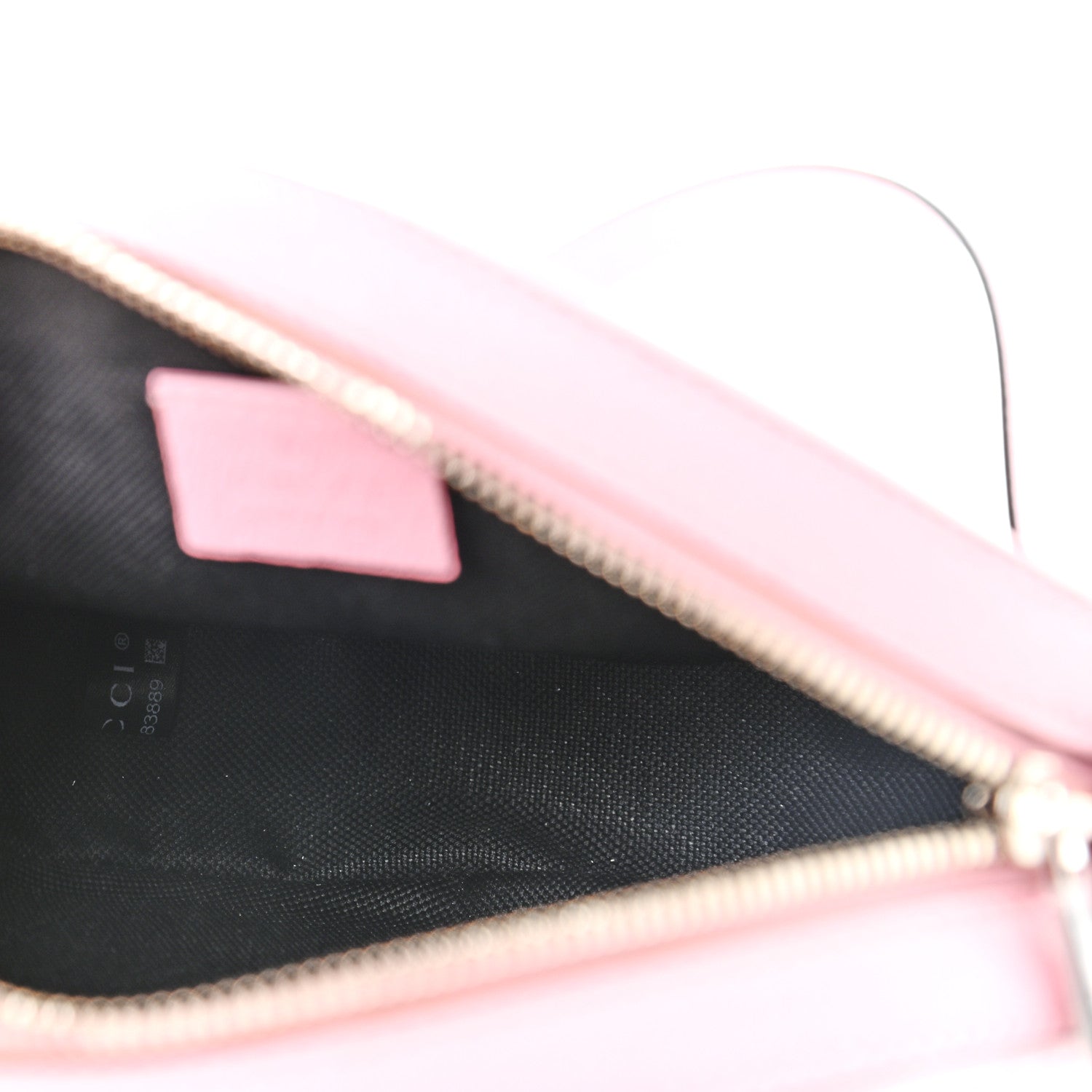 Gucci GG Supreme Monogram Psychedelic Round Shoulder Bag Black Multicolor Sugar Pink 5 of 9