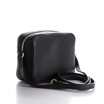 Gucci Pebbled Calfskin Small Soho Disco Bag Black 3 of 7