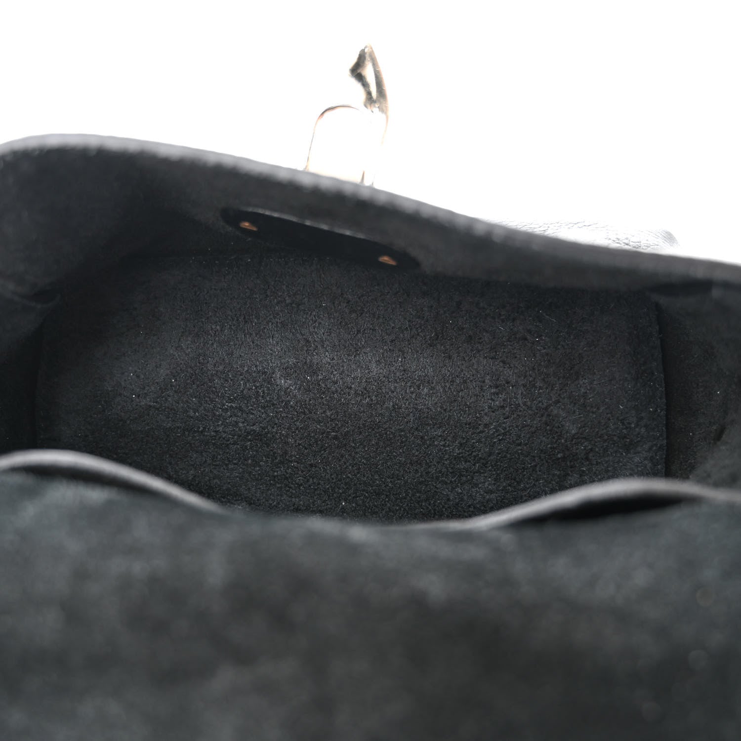 Valentino Garavani Pebbled Calfskin Mini Rockstud Crossbody Bag Black 5 of 9