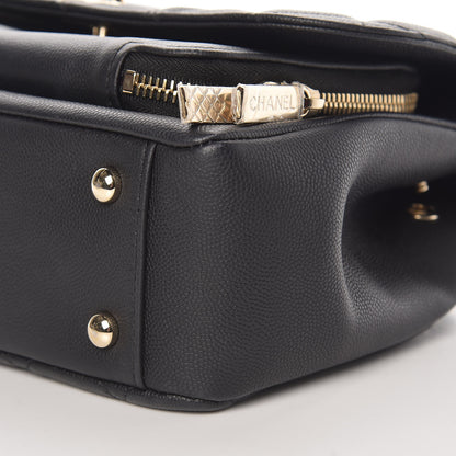 Chanel Caviar Quilted Medium Business Affinity Flap Black 10 of 11