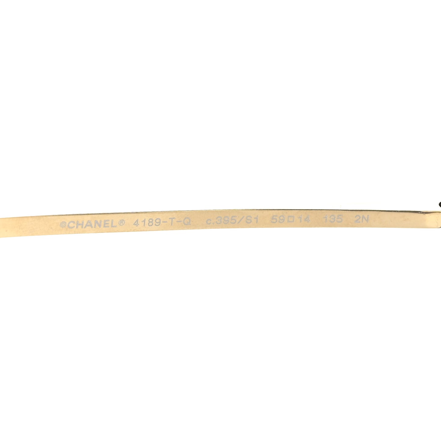 Metal Aviator CC Sunglasses 4189-T-Q Pink