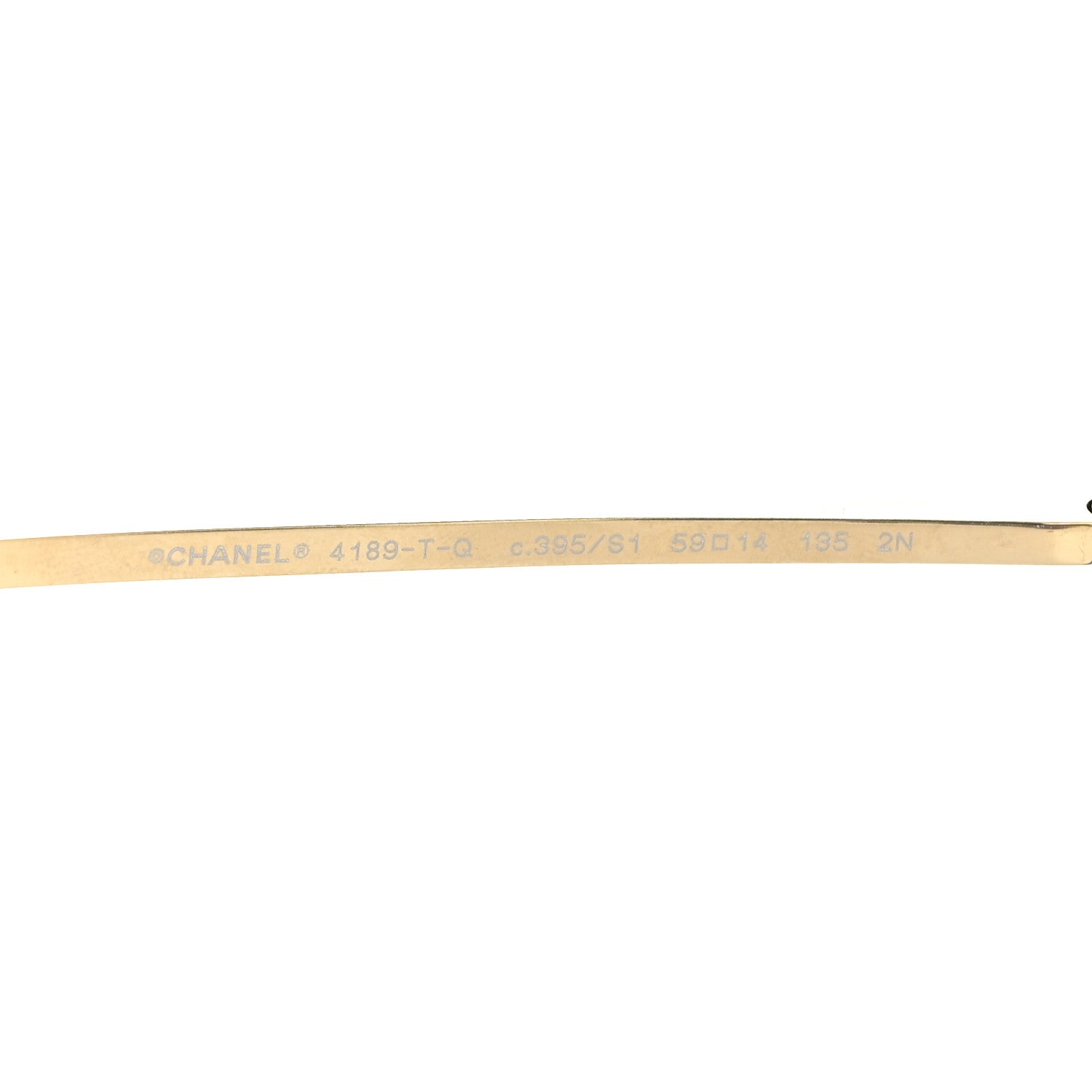 Chanel Metal Aviator CC Sunglasses 4189-T-Q Pink 5 of 8