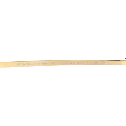 Chanel Metal Aviator CC Sunglasses 4189-T-Q Pink 5 of 8