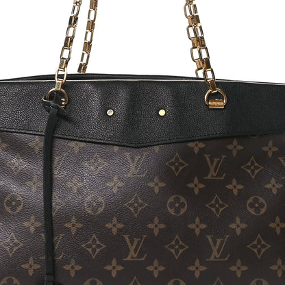 Louis Vuitton Monogram Pallas Shopper Black 8 of 12