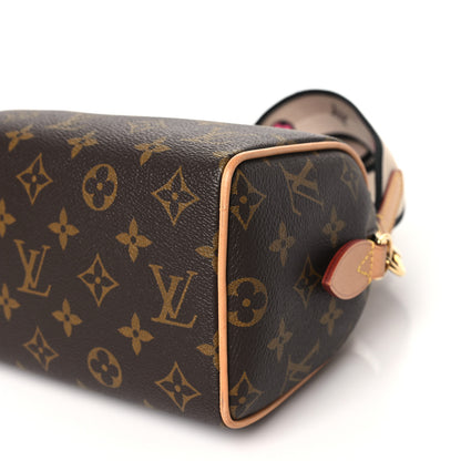 Louis Vuitton Monogram Speedy Bandouliere 20 Black 9 of 9