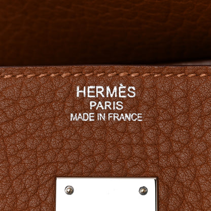 Hermes Fjord Birkin 35 Marron D'Inde 6 of 11