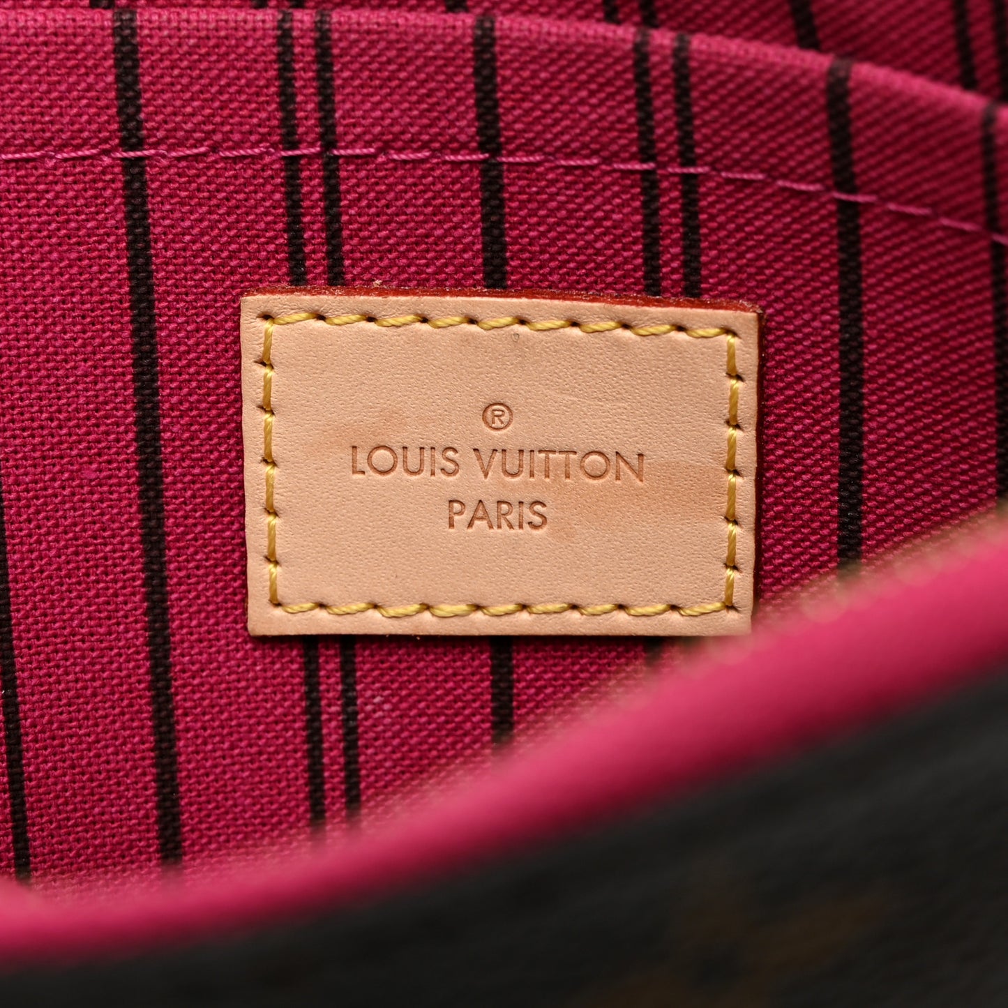 Monogram Neverfull MM GM Pochette Pivoine