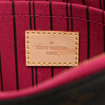 Louis Vuitton Monogram Neverfull MM GM Pochette Pivoine 6 of 7