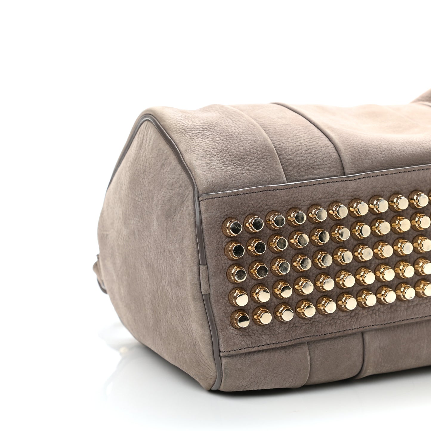 Nubuck Rockie Elephant Pale Gold Hardware