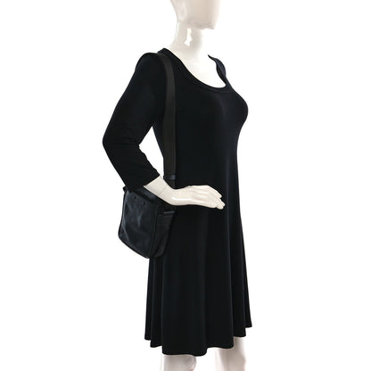 Louis Vuitton Calfskin Monogram Shadow Danube PM Black 2 of 12