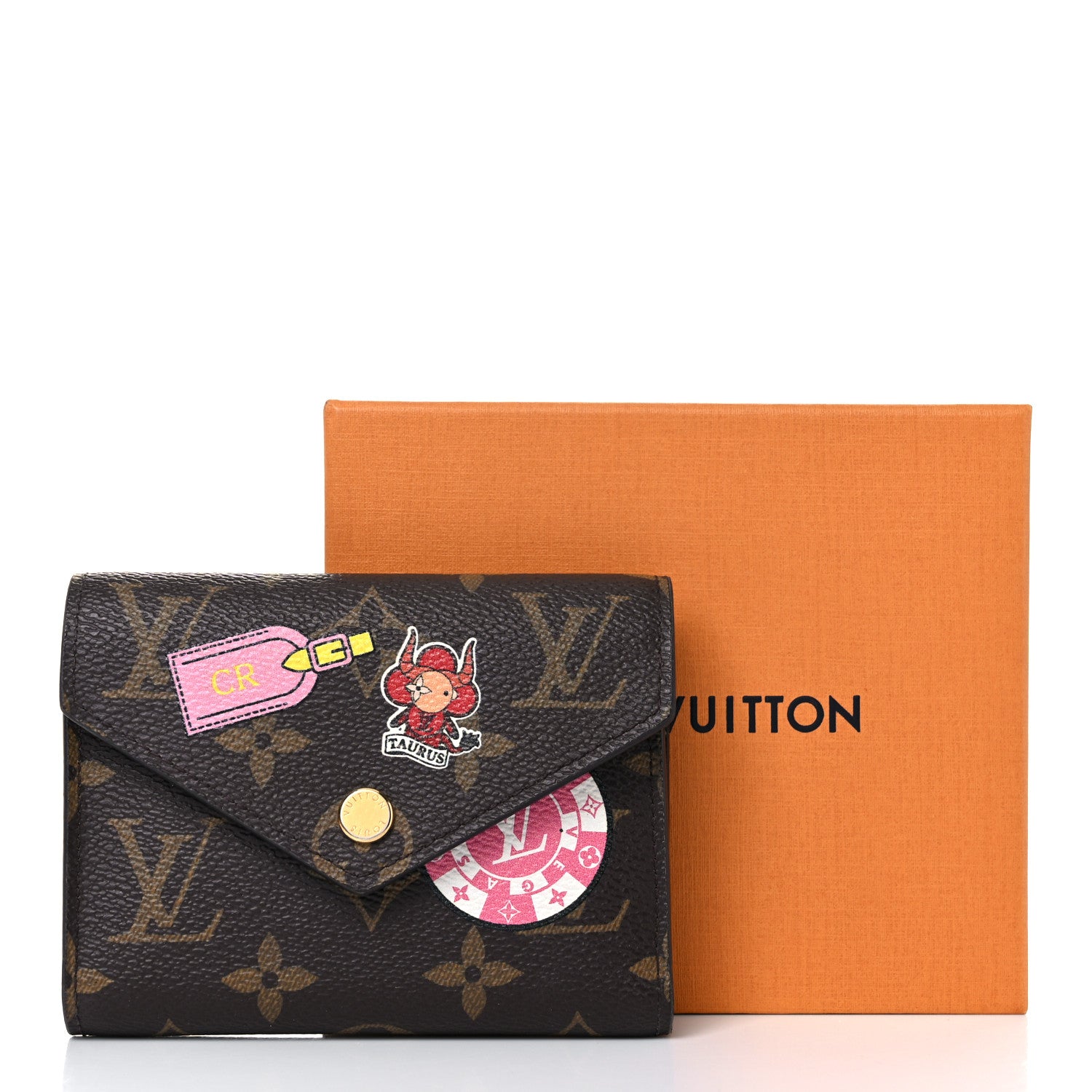 Louis Vuitton Monogram World Tour Victorine Wallet 23 of 23