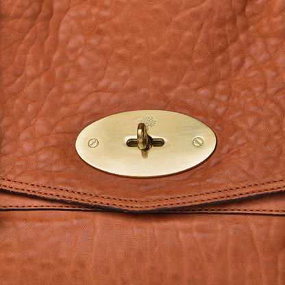 Mulberry Large Grain Nappa Oversized Alexa Pumpkin 16 of 16
