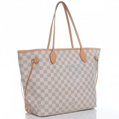 Louis Vuitton Damier Azur Neverfull MM 3 of 8