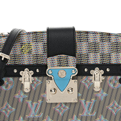 Louis Vuitton Calfskin Monogram LV Pop Trunk  Blue 7 of 9