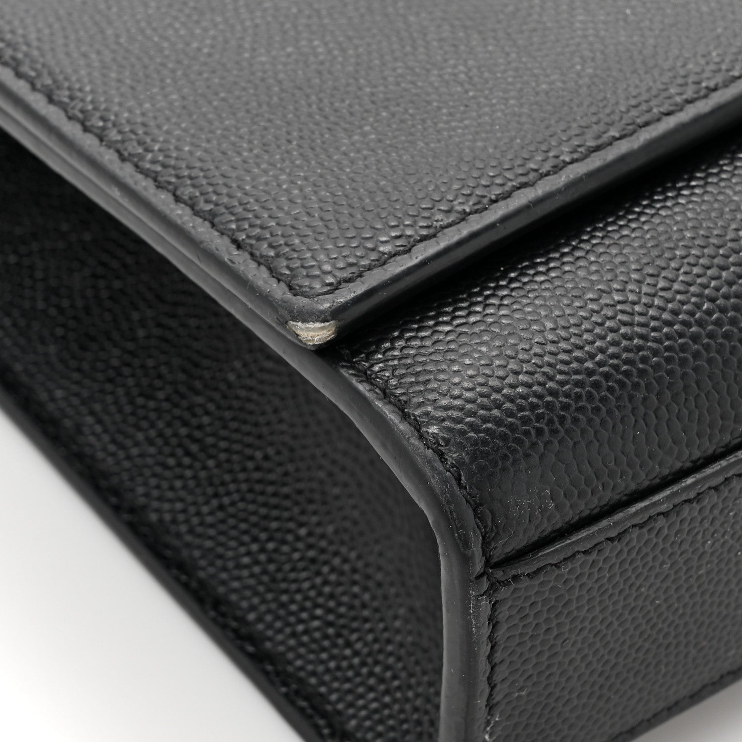 Saint Laurent Grain De Poudre Medium Classic Monogram Kate Satchel Black 11 of 14
