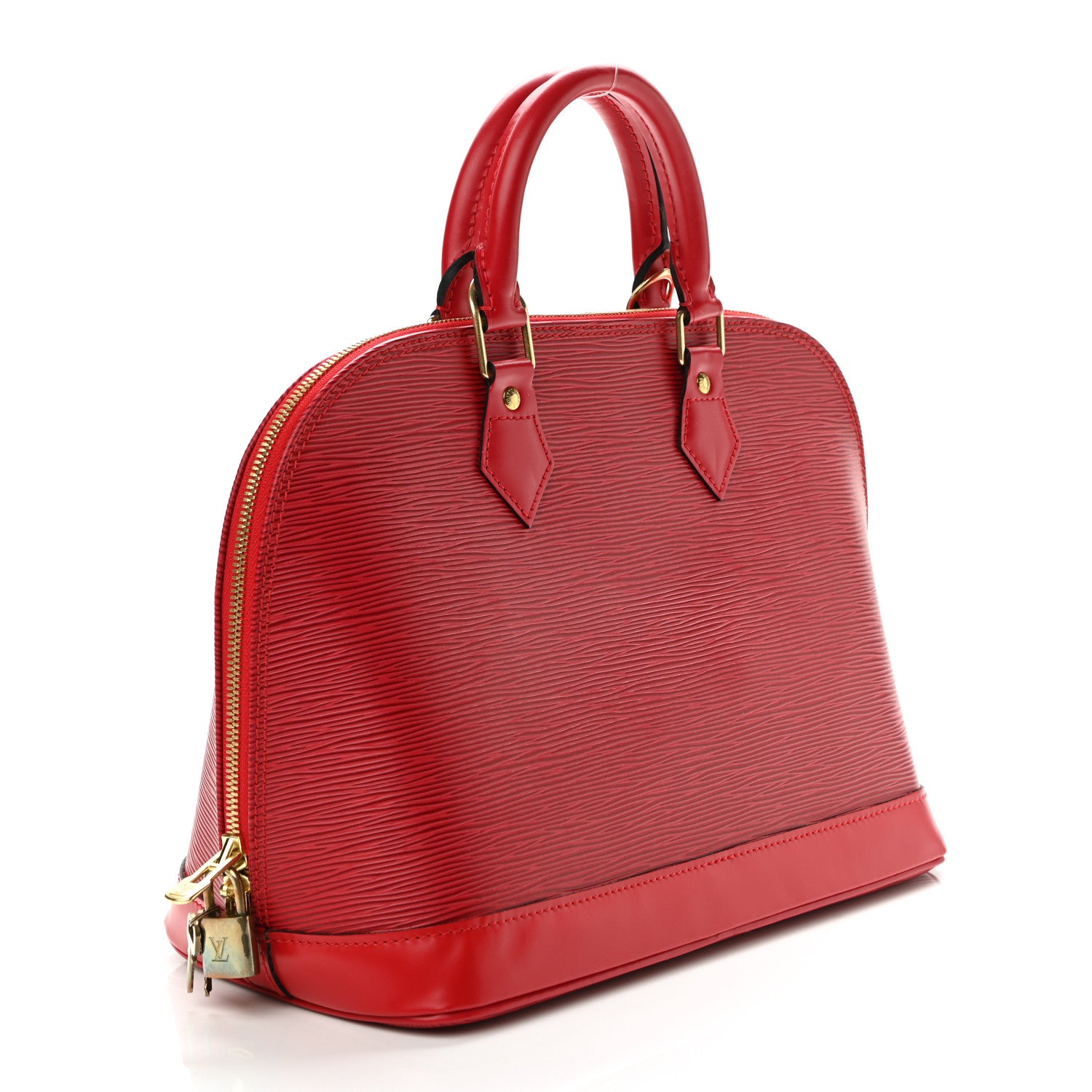 Louis Vuitton Epi Alma GM Castillan Red 3 of 10