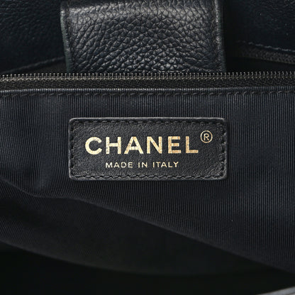 Chanel Caviar Cerf Executive Shopper Tote Black 6 of 11
