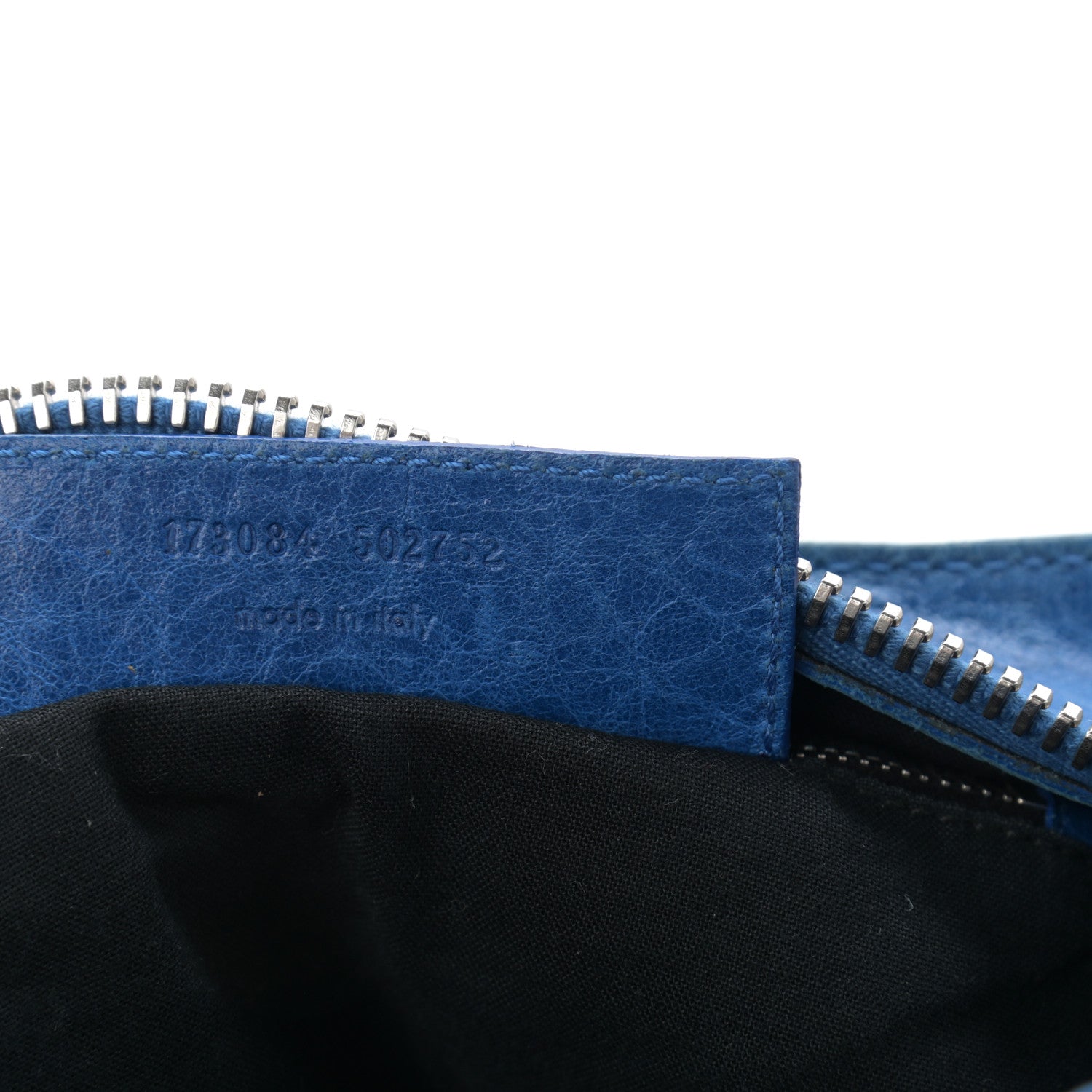 Balenciaga Agneau Giant 12 Silver Hardware City French Blue 6 of 10