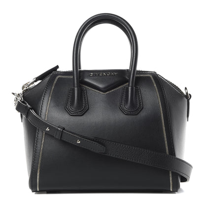 Givenchy Calfskin Chain Detail Mini Antigona Black 1 of 14