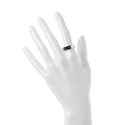 Cartier 18K White Gold 5.5mm LOVE Ring 55 7.25 2 of 4