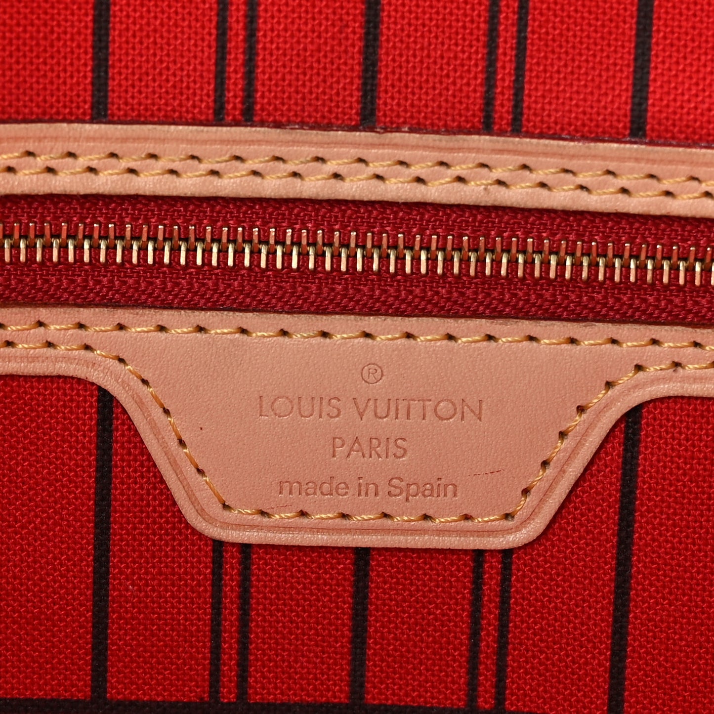 Monogram Neo Neverfull MM Cherry
