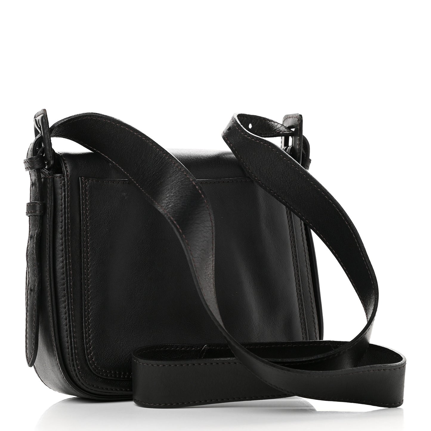 Calfskin Small Messenger So Black