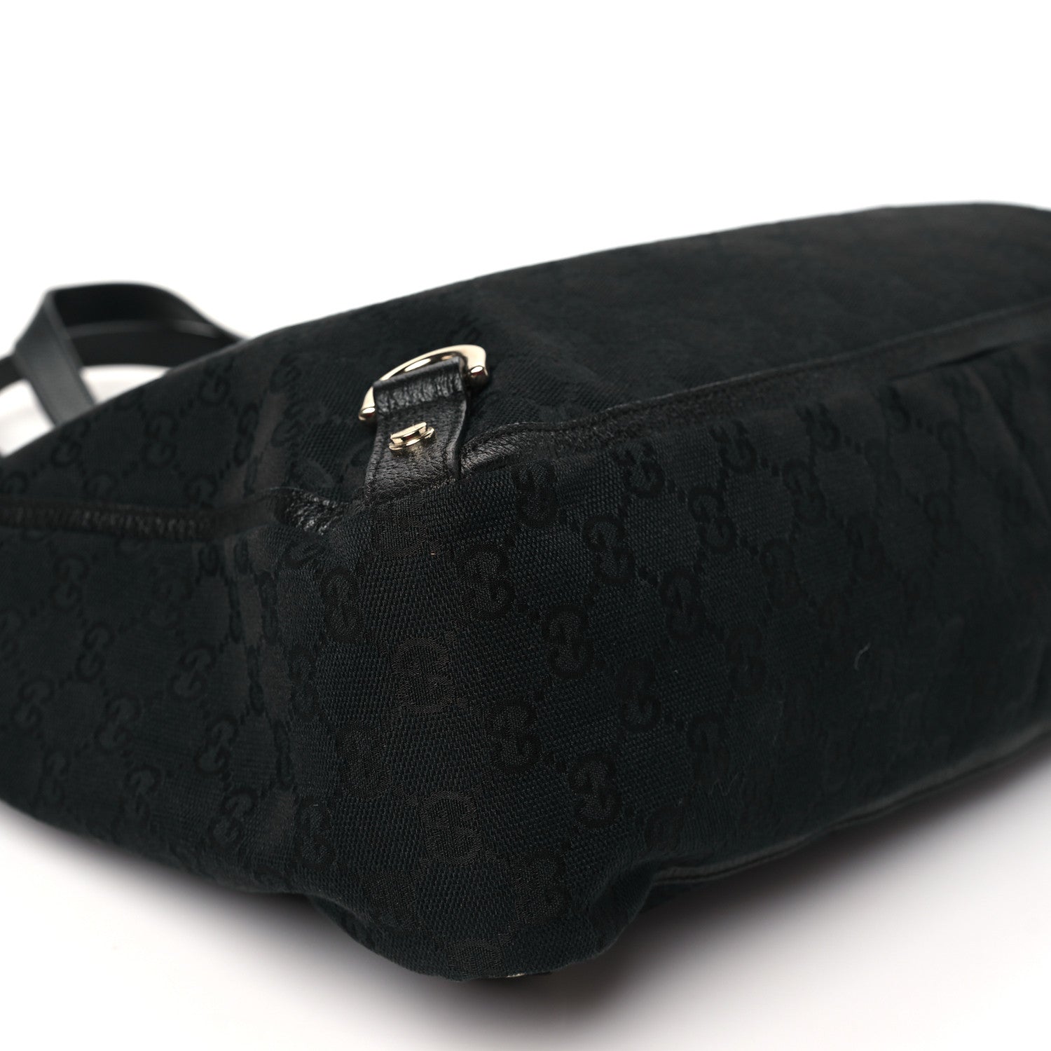 Gucci Monogram Large Abbey Tote Black 9 of 10