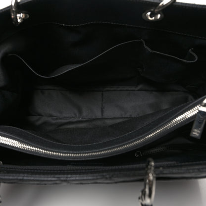 Chanel Caviar Quilted XL Grand Shopping Tote GST Black 5 of 11